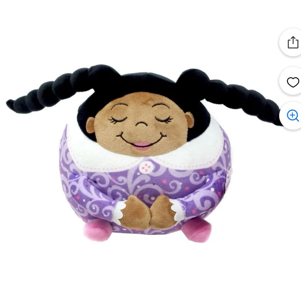 Fresh Cuddles Angel 6” Plush Doll with Braided Hair